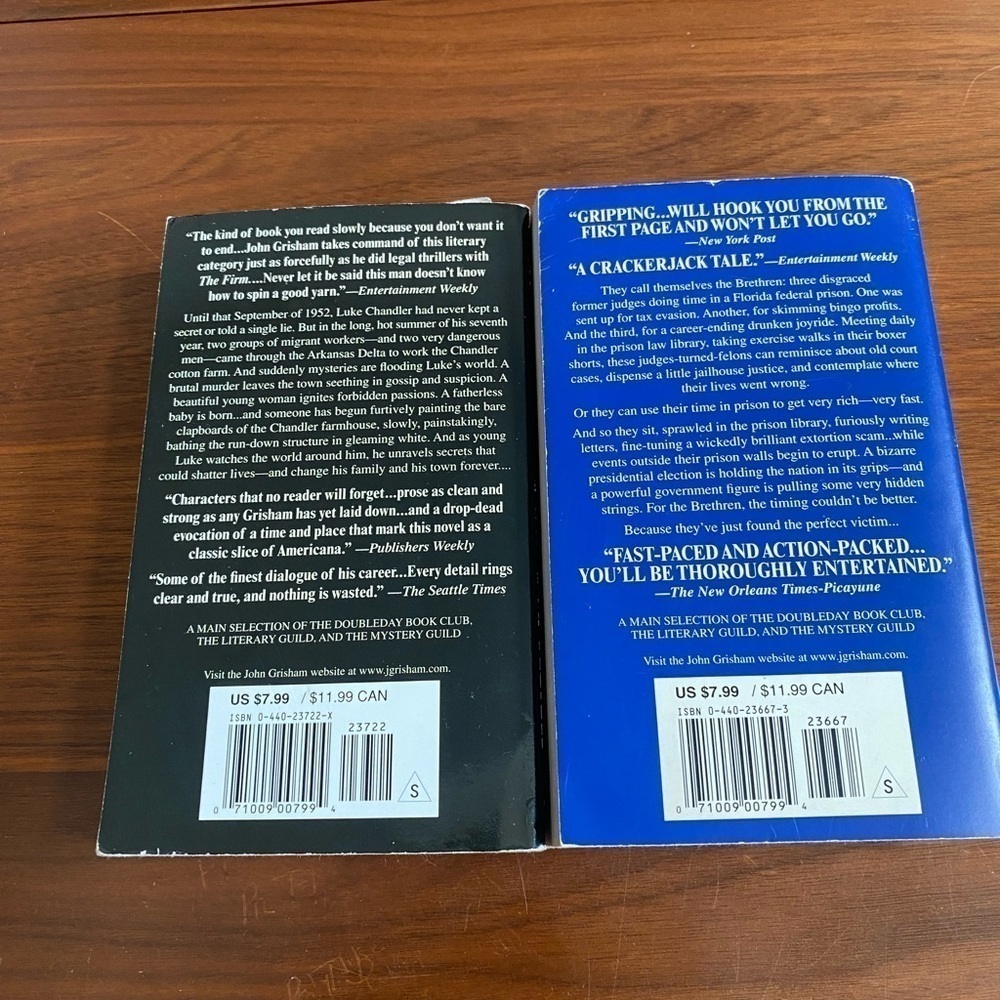 Bundle of 2 John Grisham Books - Picture 3 of 3
